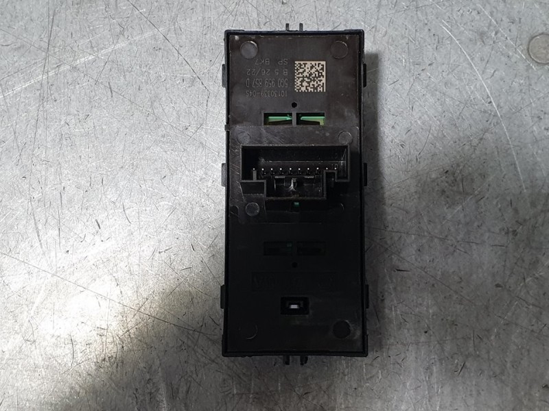 Recambio de mando elevalunas delantero izquierdo para volkswagen t-roc bluemotion referencia OEM IAM 5G0959857D 1013033904S 
