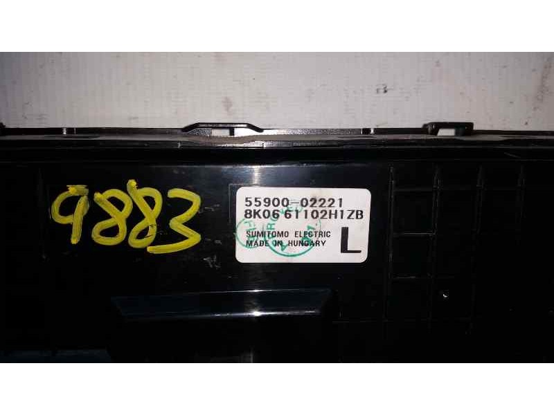Recambio de mando climatizador para toyota auris active referencia OEM IAM 8K0661102H1ZB 5590002221 SUMITOMO