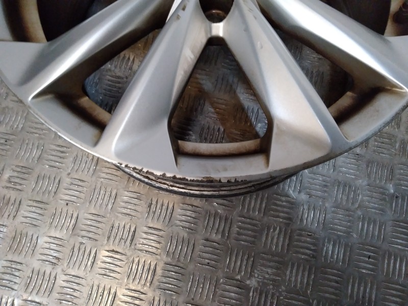 Recambio de juego llantas aluminio para nissan qashqai (j11) acenta referencia OEM IAM 7X17 5 TORN ET40 ALUMINIO ROZADAS