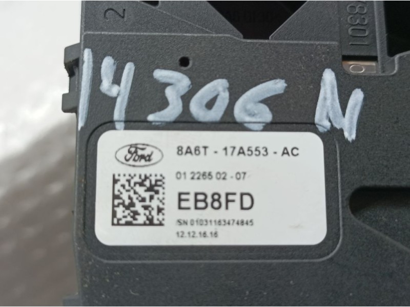 Recambio de mando limpia para ford fiesta (ccn) st-line referencia OEM IAM 8A6T17A553AC  