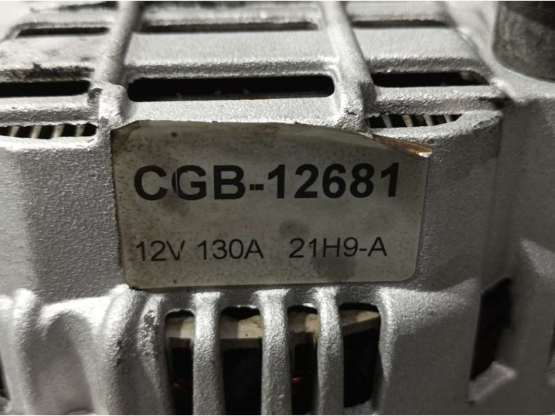 Recambio de alternador para nissan cabstar chasis cabina referencia OEM IAM CGB12681  