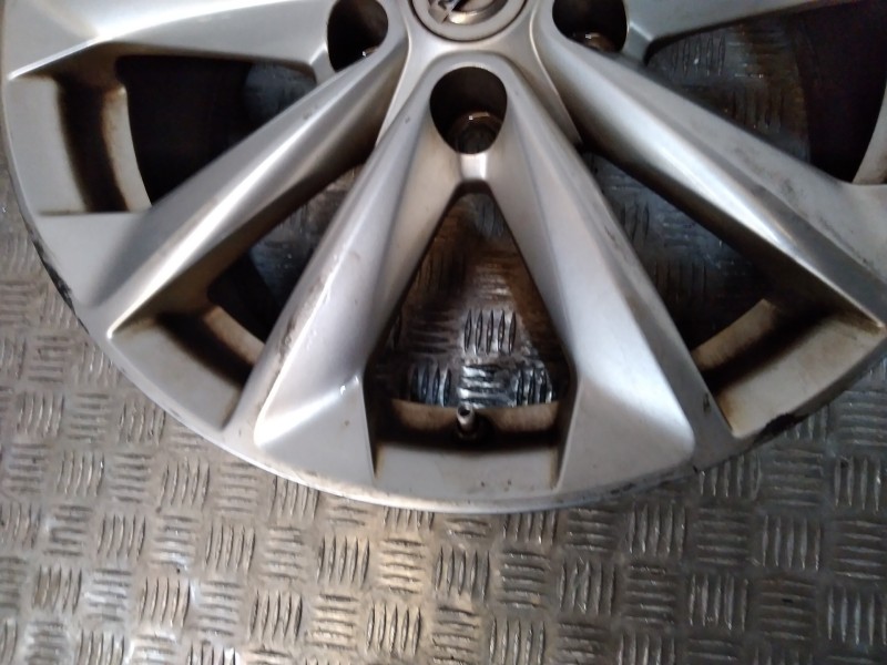 Recambio de juego llantas aluminio para nissan qashqai (j11) acenta referencia OEM IAM 7X17 5 TORN ET40 ALUMINIO ROZADAS
