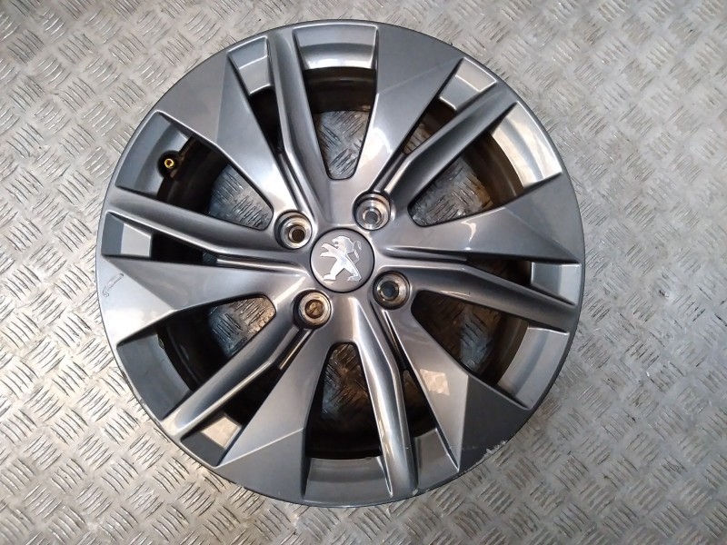 Recambio de juego llantas aluminio para peugeot 208 (p2) e-allure pack referencia OEM IAM 6.5X16 4 TORN ET32 ALUMINIO ROZADAS