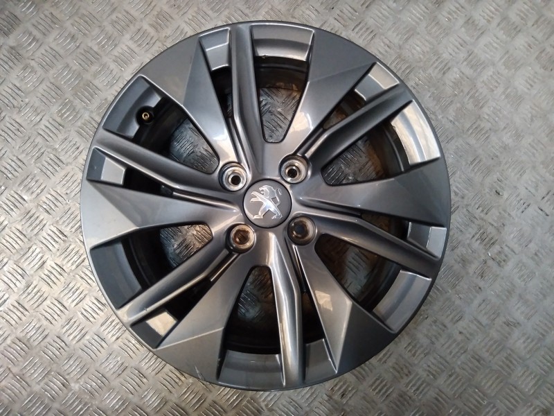 Recambio de juego llantas aluminio para peugeot 208 (p2) e-allure pack referencia OEM IAM 6.5X16 4 TORN ET32 ALUMINIO ROZADAS