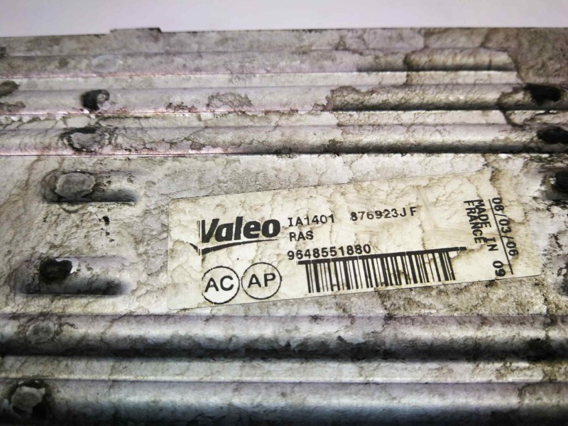 Recambio de intercooler para citroën c4 berlina 1.6 16v hdi referencia OEM IAM 9648551880 IA1401 VALEO