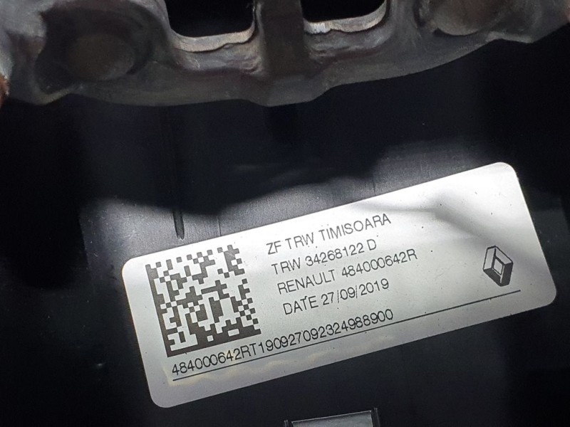 Recambio de volante para renault clio v zen referencia OEM IAM 484000642R 34268122D TRW