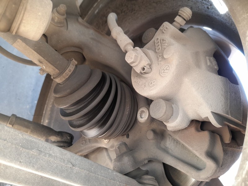 Recambio de mangueta delantera izquierda para seat leon (1p1) 1.9 tdi referencia OEM IAM 1K0407255T  