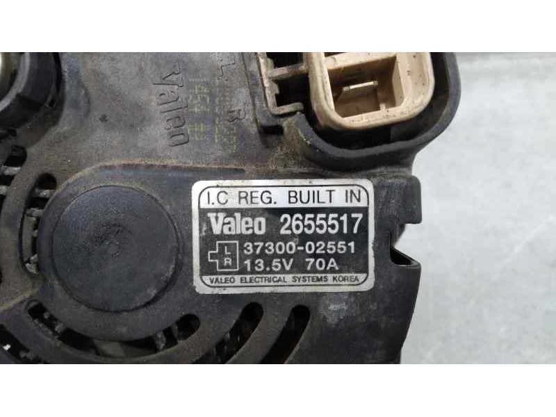 Recambio de alternador para hyundai getz (tb) fifa world cup referencia OEM IAM 2655517  VALEO