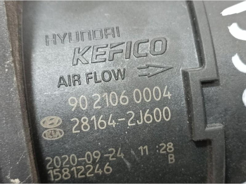 Recambio de caudalimetro para hyundai i20 klass referencia OEM IAM 281642J600 9021060004 KEFICO