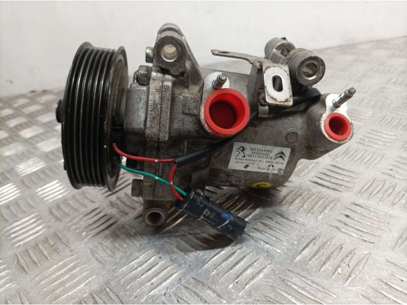 Recambio de compresor aire acondicionado para citroën c3 feel referencia OEM IAM 9810349980 JSR11T603078 