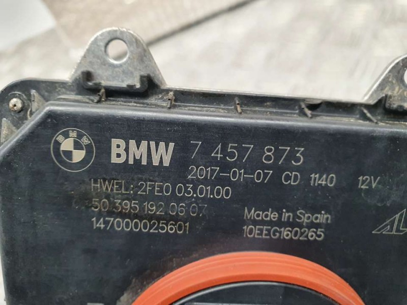 Recambio de centralita faro para bmw serie 3 lim. (f30) 318d referencia OEM IAM 7457873 10EEG160265 DEL DER
