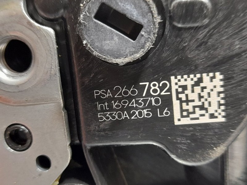 Recambio de cerradura puerta delantera izquierda para citroën c3 aircross puretech referencia OEM IAM 266782  