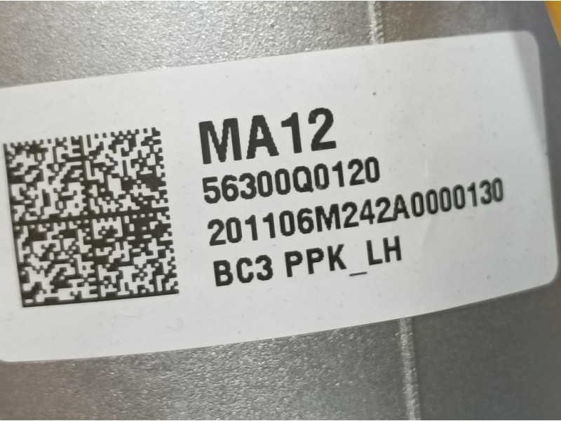 Recambio de columna direccion para hyundai i20 klass referencia OEM IAM 56300Q0120 GE802B6000 MANDO ELECTRO-MECANICA