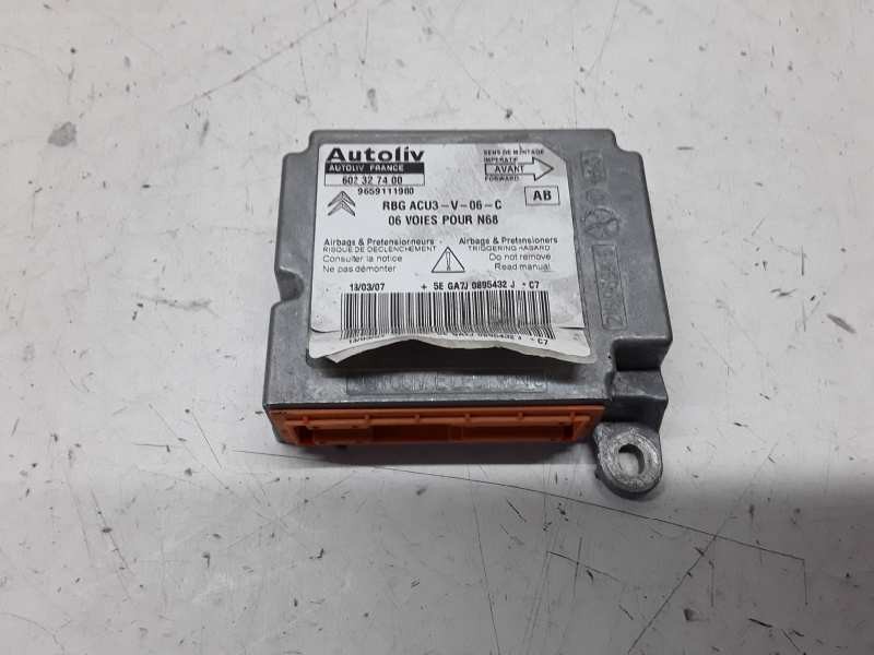 Recambio de kit airbag para citroën xsara picasso 1.6 16v hdi referencia OEM IAM 602327400  