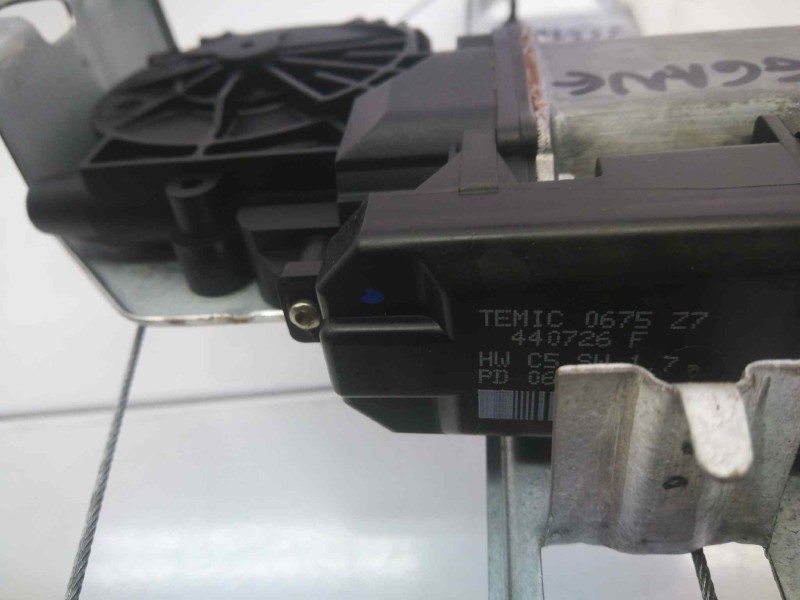 Recambio de elevalunas trasero derecho para renault megane ii berlina 5p 1.9 dci diesel referencia OEM IAM 440726F 440726F 6 PIN