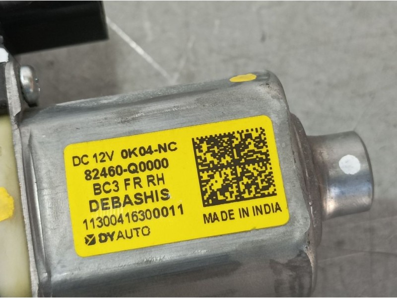 Recambio de elevalunas delantero derecho para hyundai i20 klass referencia OEM IAM 82460Q0000 11300416300011 ELECTRICO 2 PINS DY