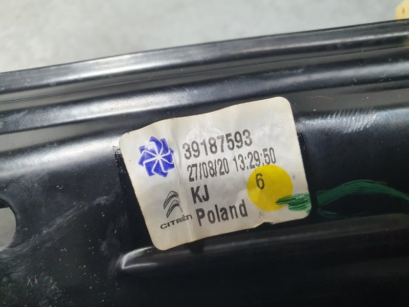 Recambio de elevalunas trasero izquierdo para citroën c3 aircross puretech referencia OEM IAM 39187593  ELECTRICO 6 PINES