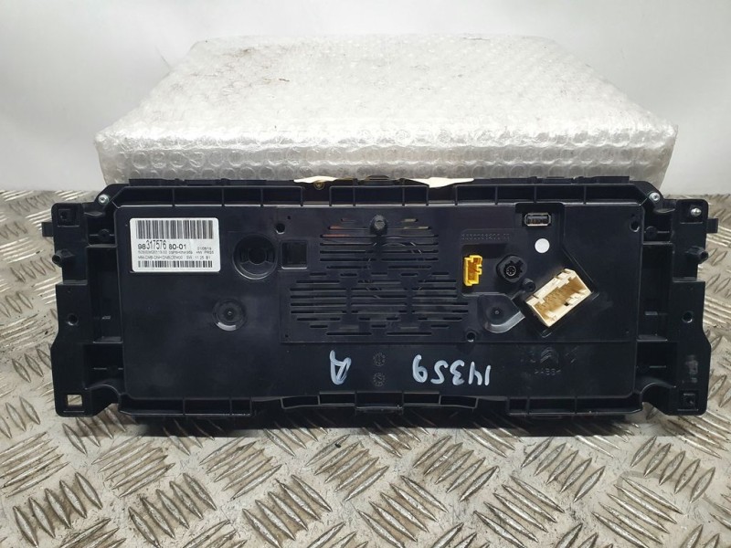 Recambio de cuadro instrumentos para peugeot 508 gt line referencia OEM IAM 9831757680  DIGITAL