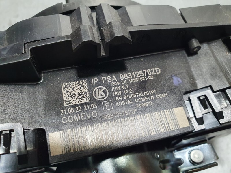 Recambio de mando luces y limpia para citroën c3 aircross puretech referencia OEM IAM 98312576ZD 1033752102 LK