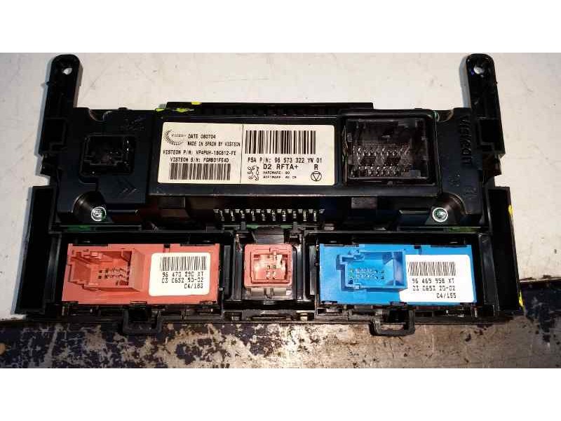 Recambio de mando climatizador para peugeot 407 st confort pack referencia OEM IAM VP4PUH18C612FE 96573322YW01 VISTEON