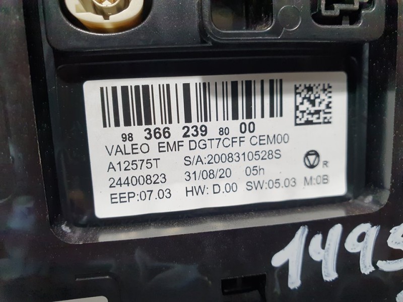 Recambio de sistema navegacion gps para citroën c3 aircross puretech referencia OEM IAM 9836623980  