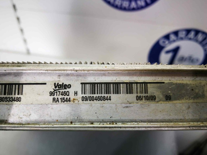 Recambio de radiador agua para citroën c4 picasso 2.0 hdi fap cat (rhr / dw10bted4) referencia OEM IAM 9680533480  