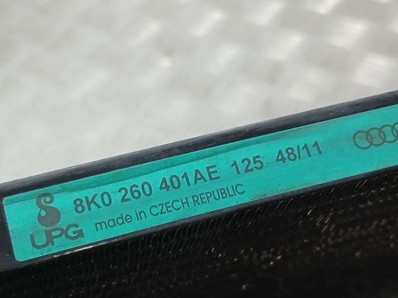 Recambio de condensador / radiador aire acondicionado para audi a4 ber. (b8) e referencia OEM IAM 8K0260403AE  UPG
