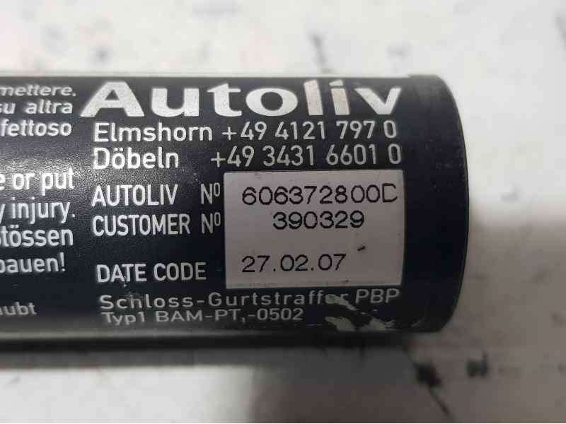 Recambio de pretensor airbag derecho para fiat ducato combi 33 (09.2006 =>) l1h1 120 multijet referencia OEM IAM 606372800D  