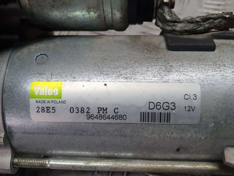 Recambio de motor arranque para peugeot 307 (s1) xr clim referencia OEM IAM 9648644680  