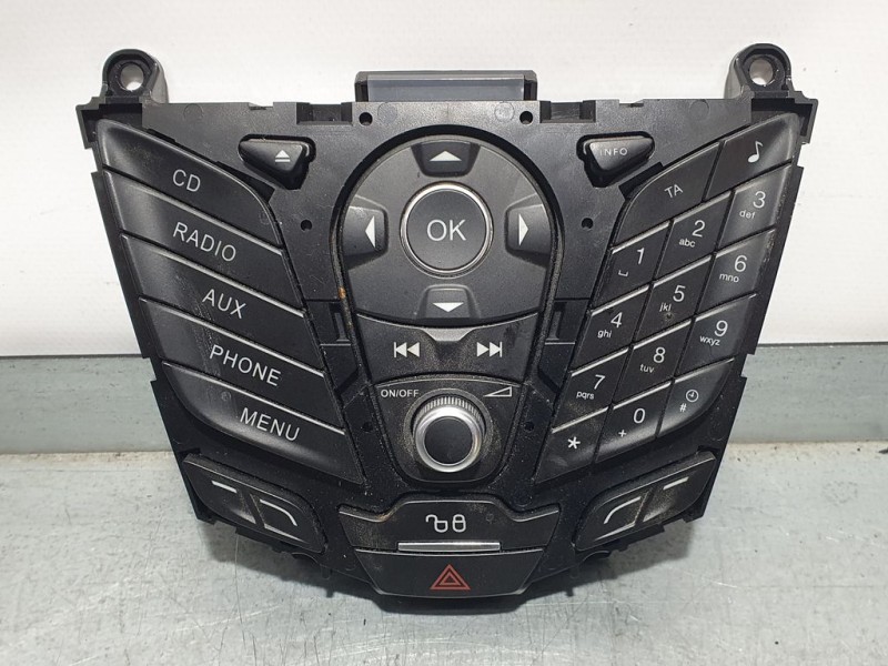 Recambio de mando radio para ford fiesta (ccn) ambiente referencia OEM IAM C1BT18K811PA 17006881 
