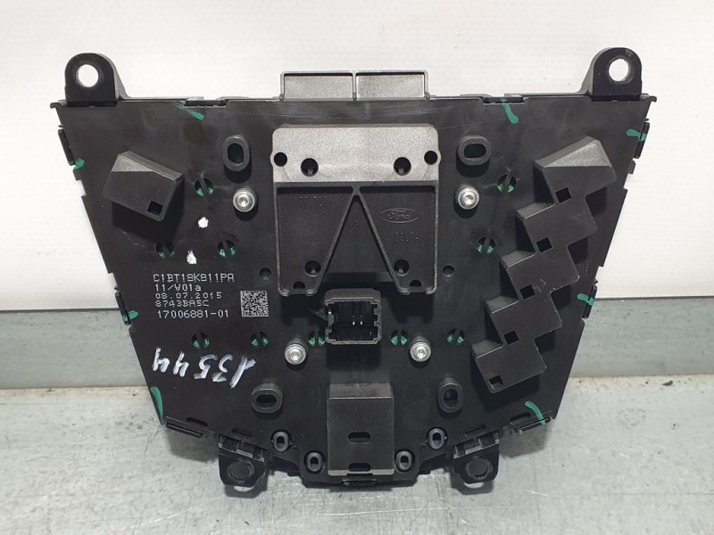 Recambio de mando radio para ford fiesta (ccn) ambiente referencia OEM IAM C1BT18K811PA 17006881 