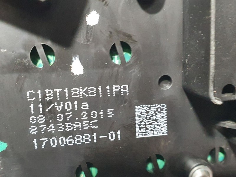 Recambio de mando radio para ford fiesta (ccn) ambiente referencia OEM IAM C1BT18K811PA 17006881 