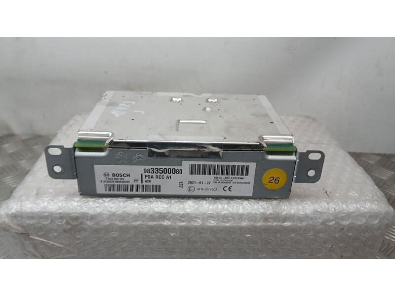 Recambio de sistema audio / radio para opel corsa f elegance referencia OEM IAM 9833500080 BOSCH 7503900287