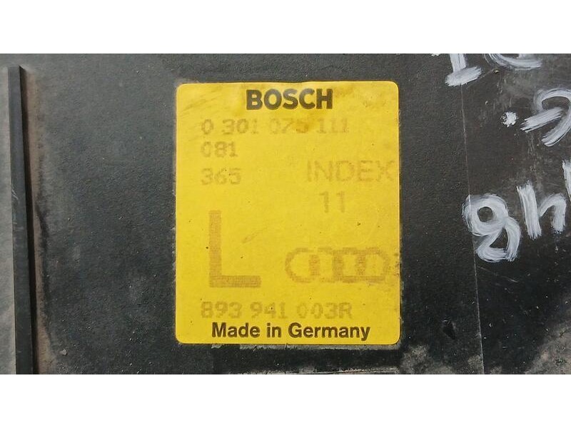 Recambio de faro izquierdo para audi 80/90 (893) e referencia OEM IAM 893941003R BOSCH 0301075111