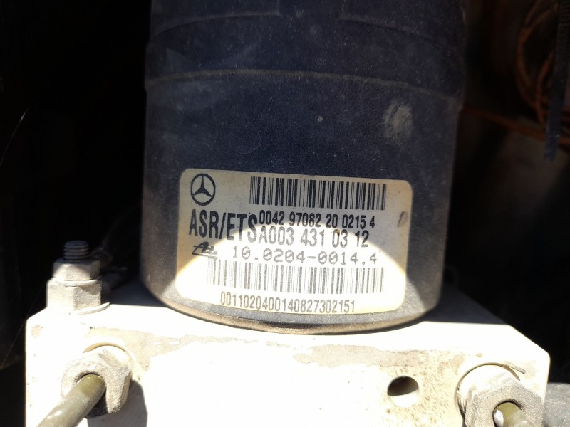 Recambio de abs para mercedes-benz slk (r170) 230 kompressor (170.447) referencia OEM IAM A0034310312 ATE 10020400144