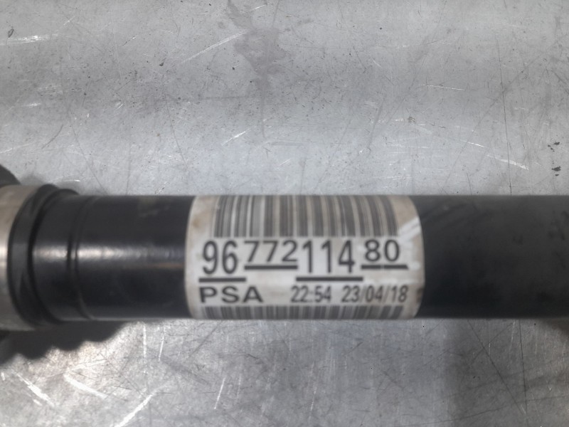 Recambio de transmision delantera derecha para peugeot 2008 (--.2013) allure referencia OEM IAM 9677211480  