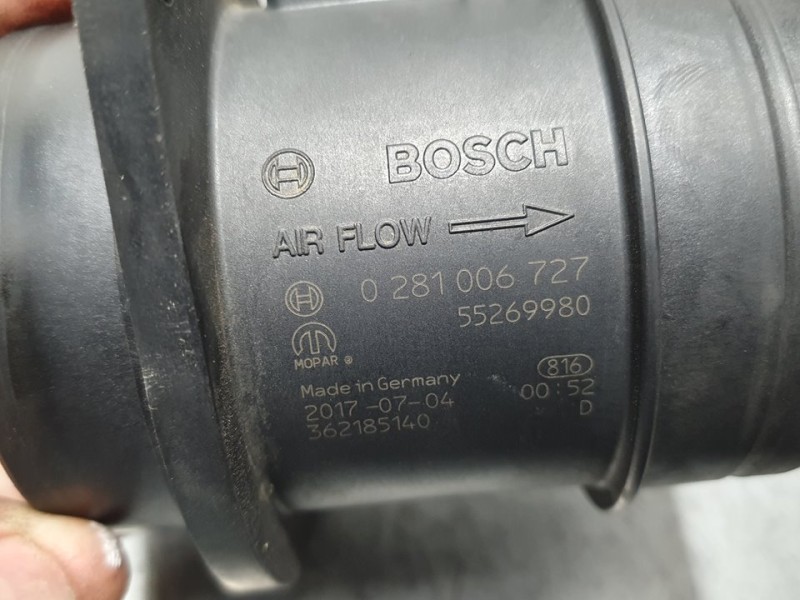 Recambio de caudalimetro para fiat tipo ii (357) berlina easy referencia OEM IAM 55269980 0281006727 BOSCH