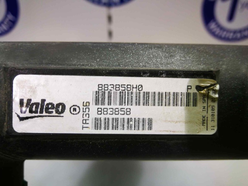 Recambio de radiador agua para opel kadett e 1.6 referencia OEM IAM 883858 TA356 VALEO