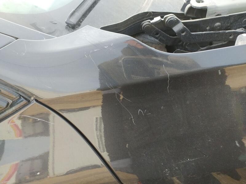 Recambio de aleta delantera derecha para bmw x5 (f15) xdrive 40d referencia OEM IAM 51657373542 TOCADA 