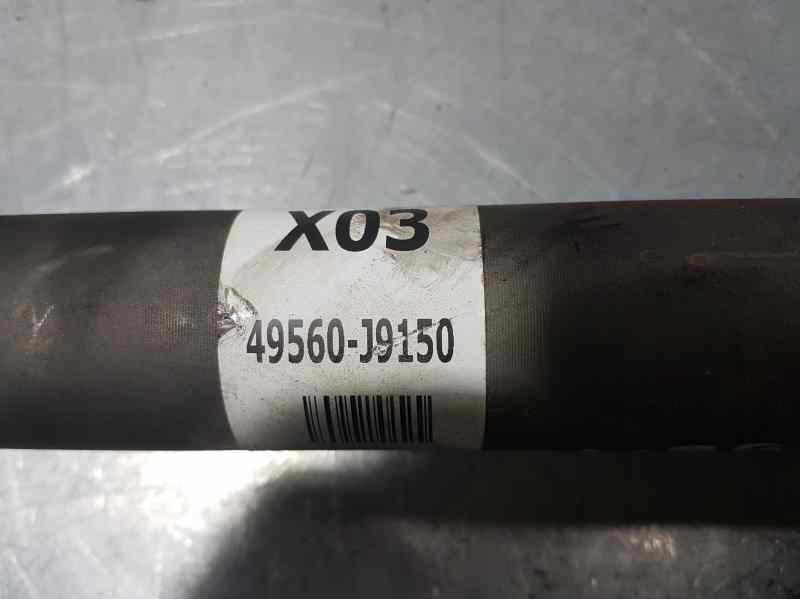 Recambio de transmision delantera derecha para hyundai kona style 4wd referencia OEM IAM 49560J9150  