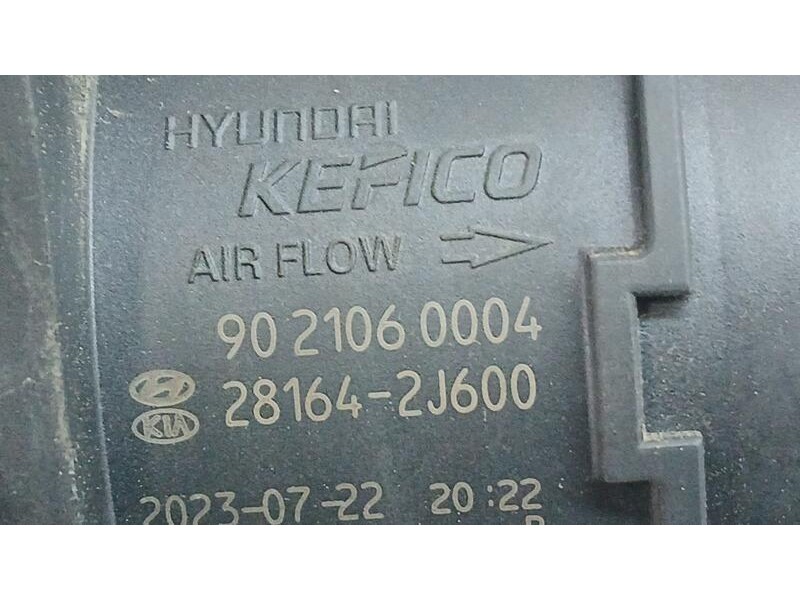 Recambio de caudalimetro para hyundai i 20 tecno mild-hybrid referencia OEM IAM 281642J600  9021060004
