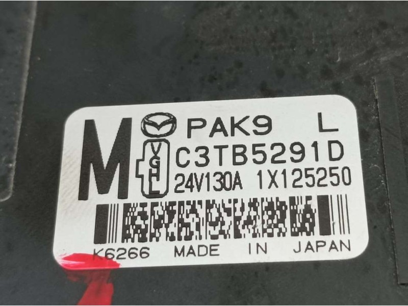 Recambio de alternador para mazda cx-30 basis 2wd referencia OEM IAM C3TB5291D PAK9 
