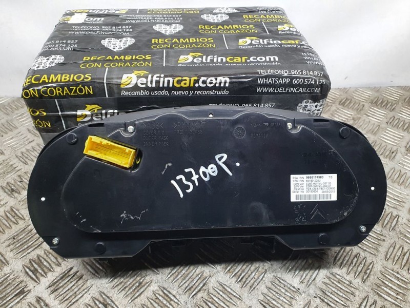 Recambio de cuadro instrumentos para peugeot 3008 access referencia OEM IAM 9666174980 69189230U 