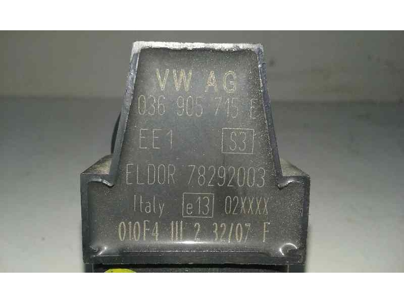 Recambio de bobina encendido para seat ibiza (6l1) reference referencia OEM IAM 78292003 036905715E ELDOR