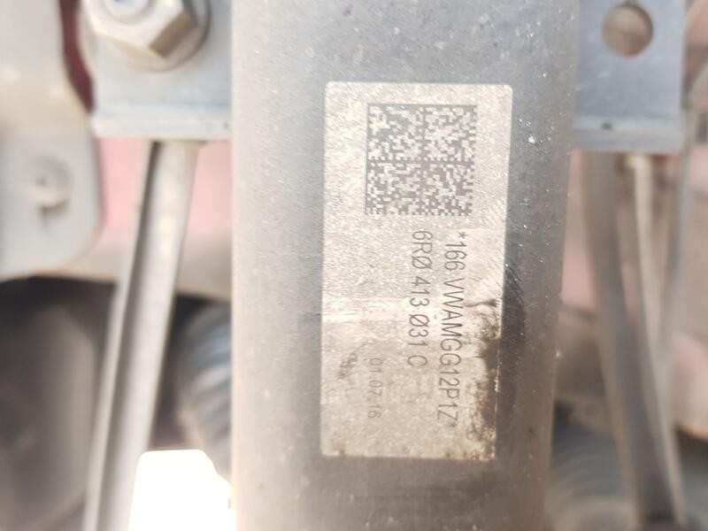 Recambio de amortiguador delantero izquierdo para seat ibiza iv (6j5, 6p1) 1.0 tsi referencia OEM IAM 6C0413031CN  