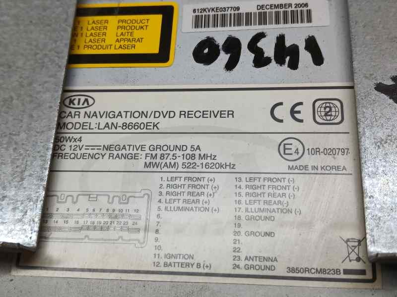 Recambio de sistema navegacion gps para kia carnival 2.9 crdi vgt ex referencia OEM IAM LAN8660EK  