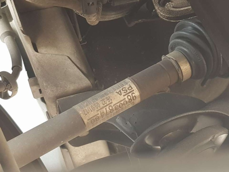 Recambio de transmision delantera derecha para peugeot 2008 (--.2013) style referencia OEM IAM 9800387480  