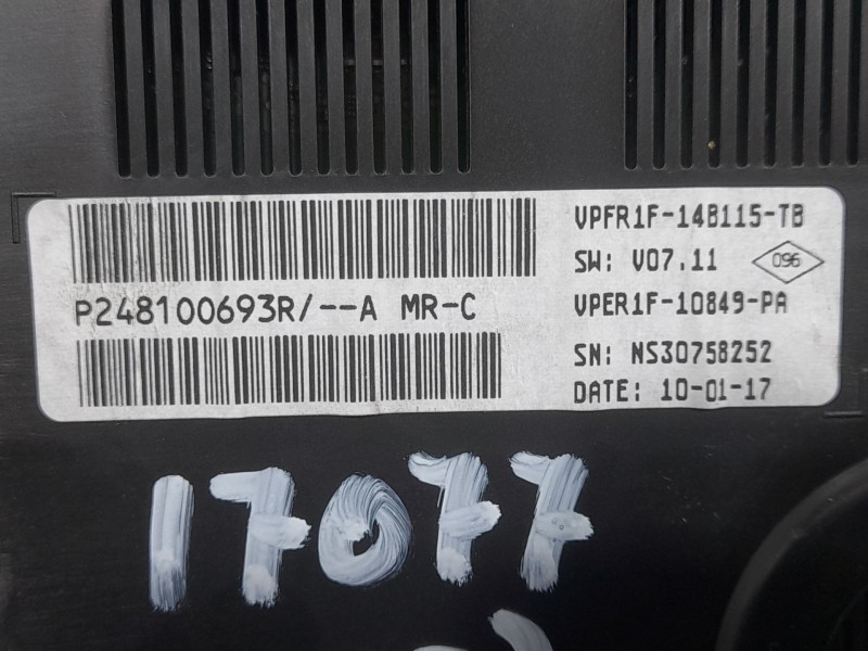 Recambio de cuadro instrumentos para renault megane iv hatchback (b9a/m/n_) 1.2 tce 130 (b9mr) referencia OEM IAM 248100693R  