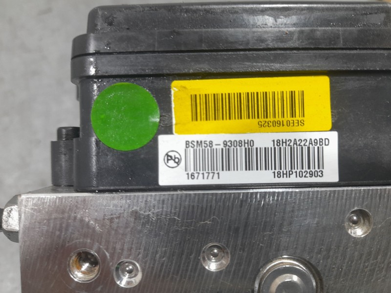 Recambio de abs para citroën berlingo furgoneta/monovolumen (k9) 1.5 bluehdi 100 referencia OEM IAM 340155150 0863376280 MOBIS