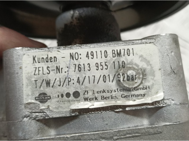 Recambio de bomba direccion para nissan almera (n16/e) ambience referencia OEM IAM 49110BM701 7613955110 ZF